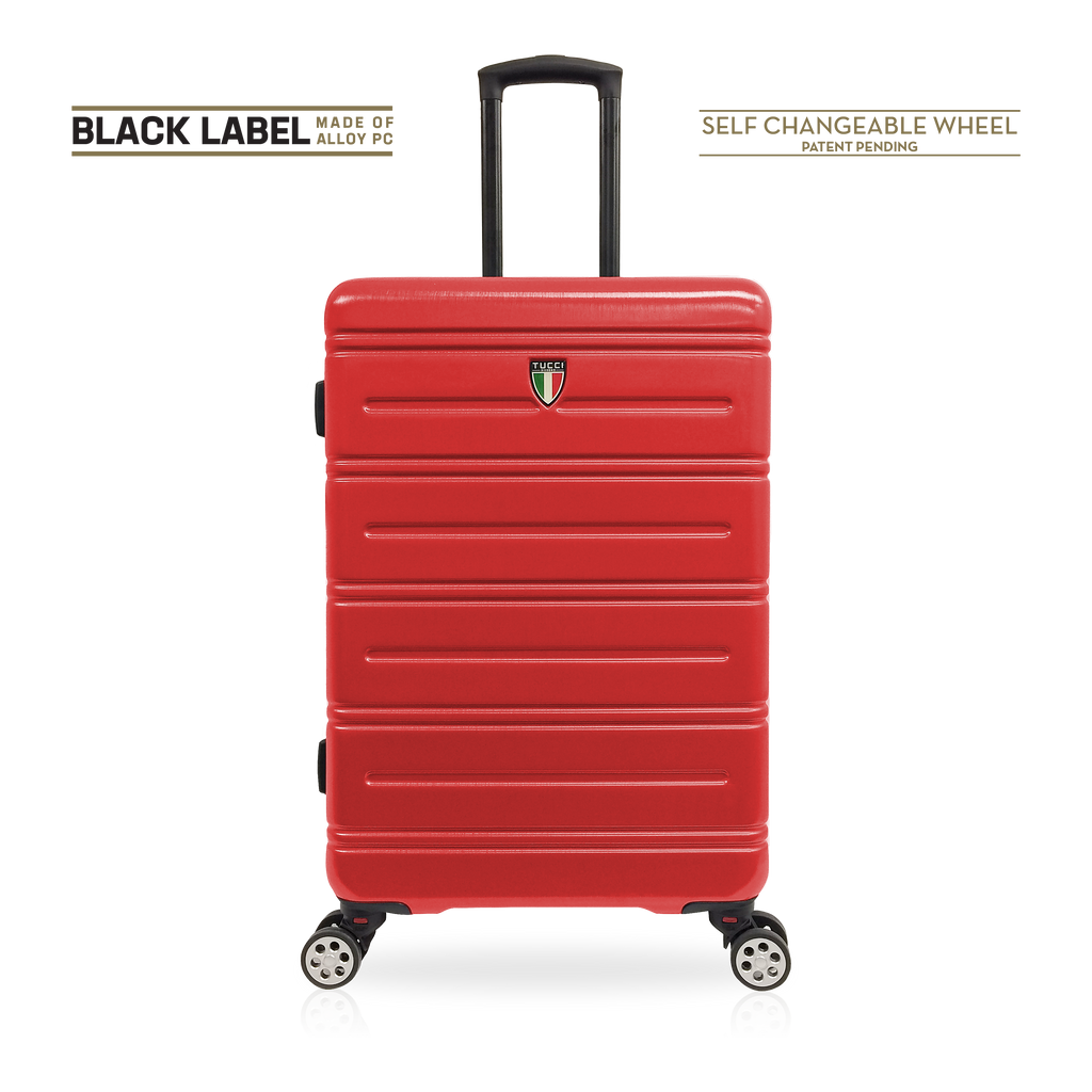 TUCCI Italy LETIZIA (20", 24", 28", 32") Expandable Spinner Wheel Suitcase