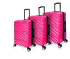 Tucci Black Label Selvatico 3-Piece Hardside Spinner Expandable Luggage Set, 20/24/28 Inches
