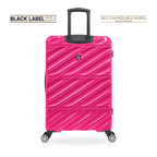 Tucci Black Label Selvatico 3-Piece Hardside Spinner Expandable Luggage Set, 20/24/28 Inches