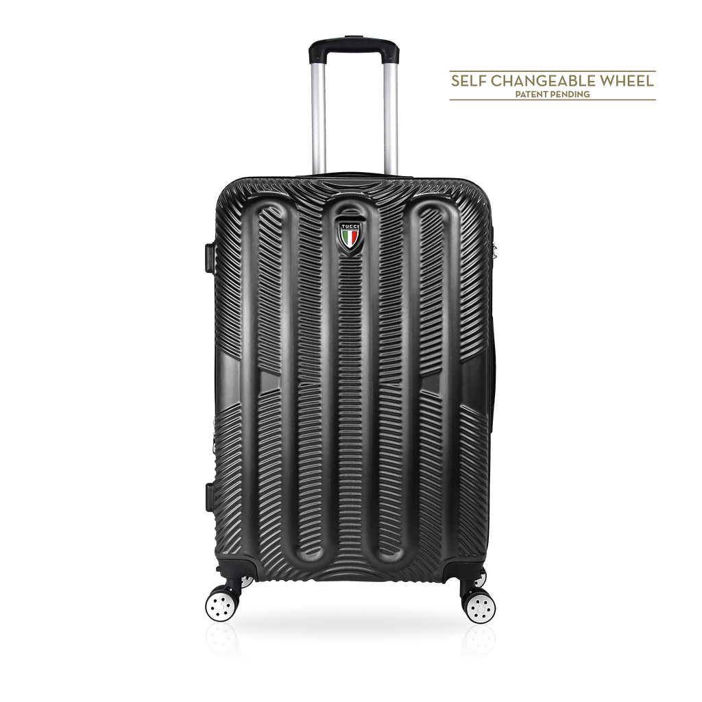 TUCCI Italy SPECIALI 32" Detachable Large Spinner Wheel Suitcase