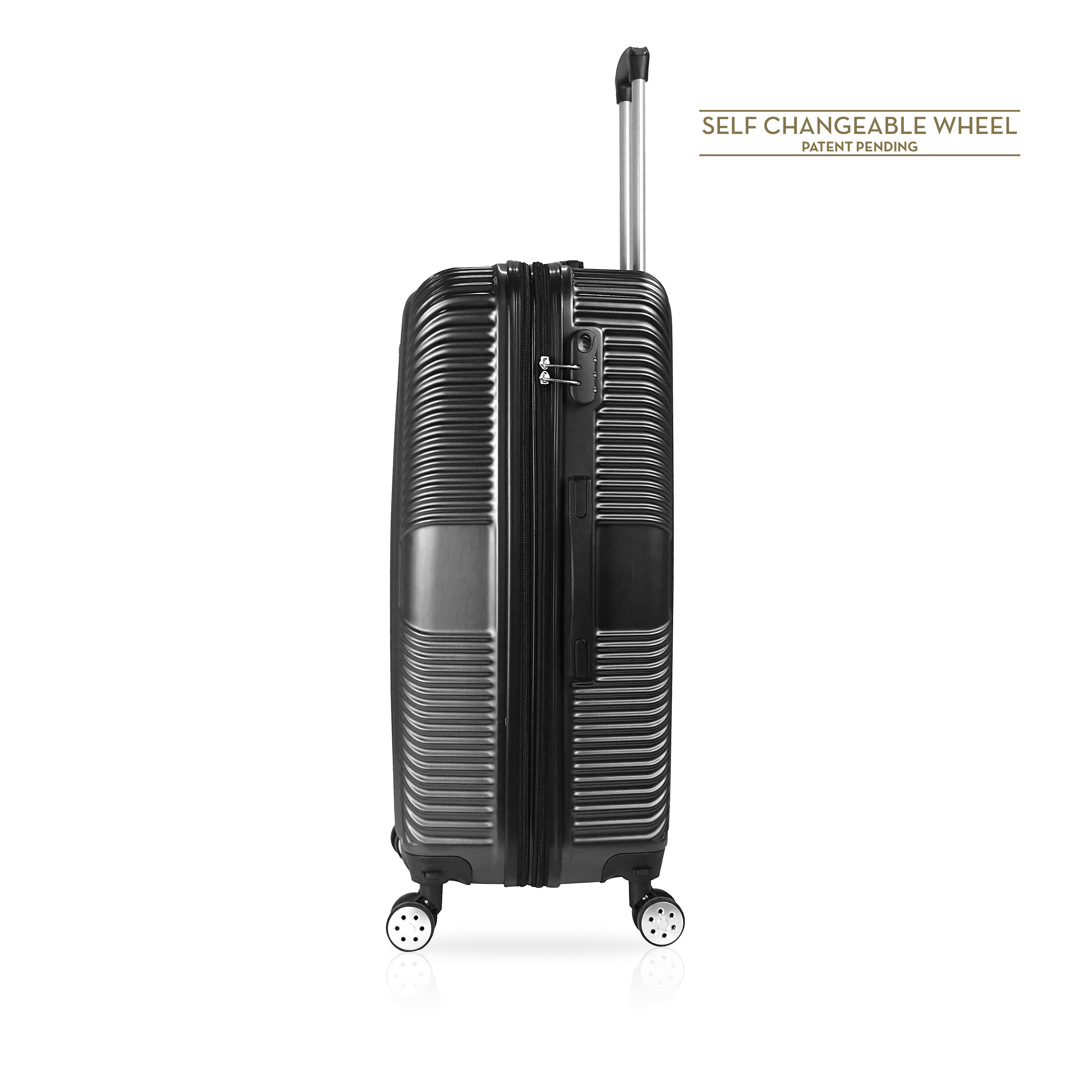 TUCCI Italy SPECIALI 32" Detachable Large Spinner Wheel Suitcase