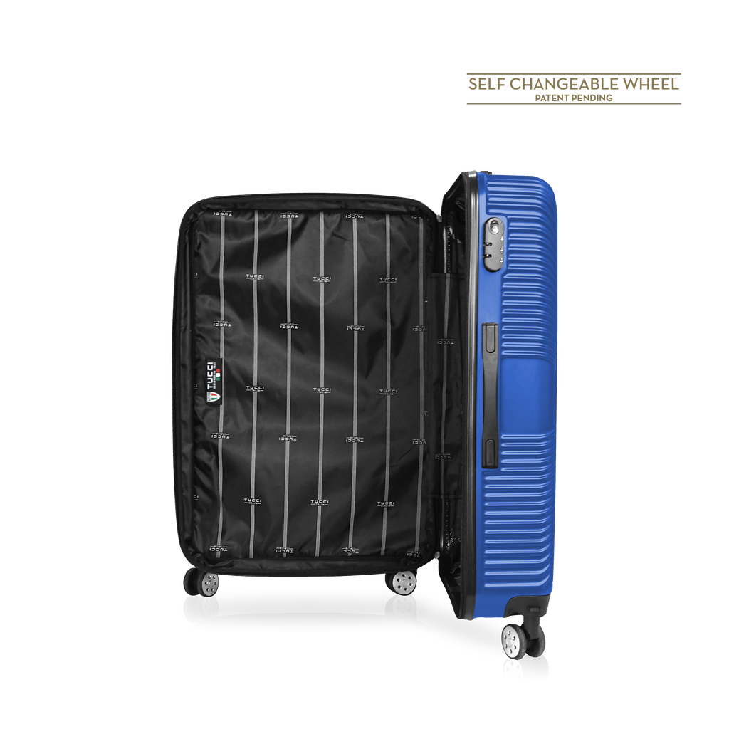 TUCCI Italy SPECIALI 32" Detachable Large Spinner Wheel Suitcase