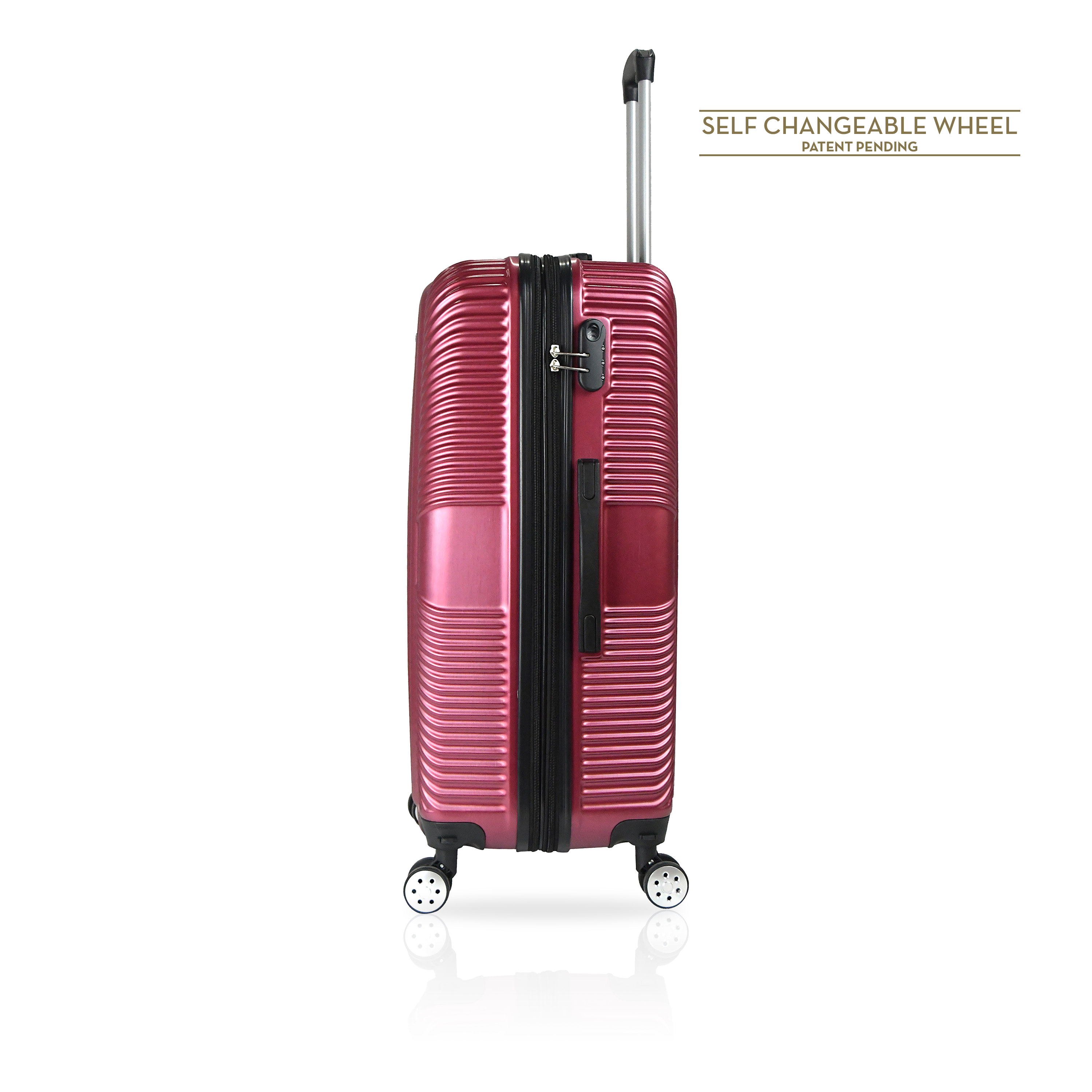 TUCCI Italy SPECIALI 32" Detachable Large Spinner Wheel Suitcase