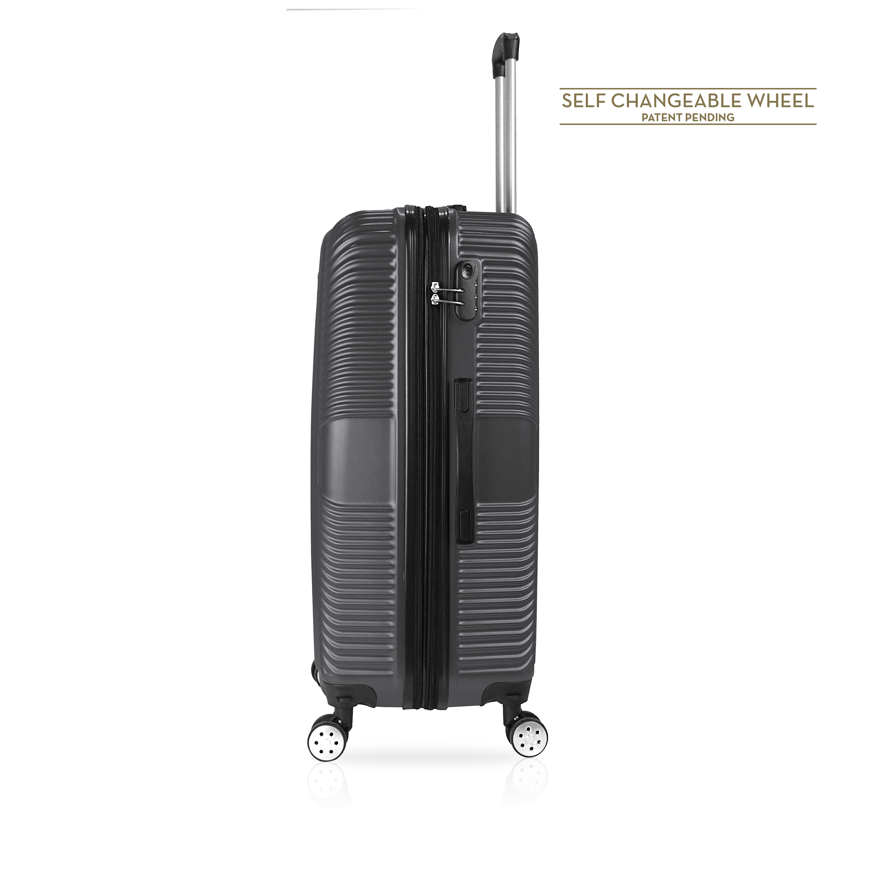 TUCCI Italy SPECIALI 32" Detachable Large Spinner Wheel Suitcase