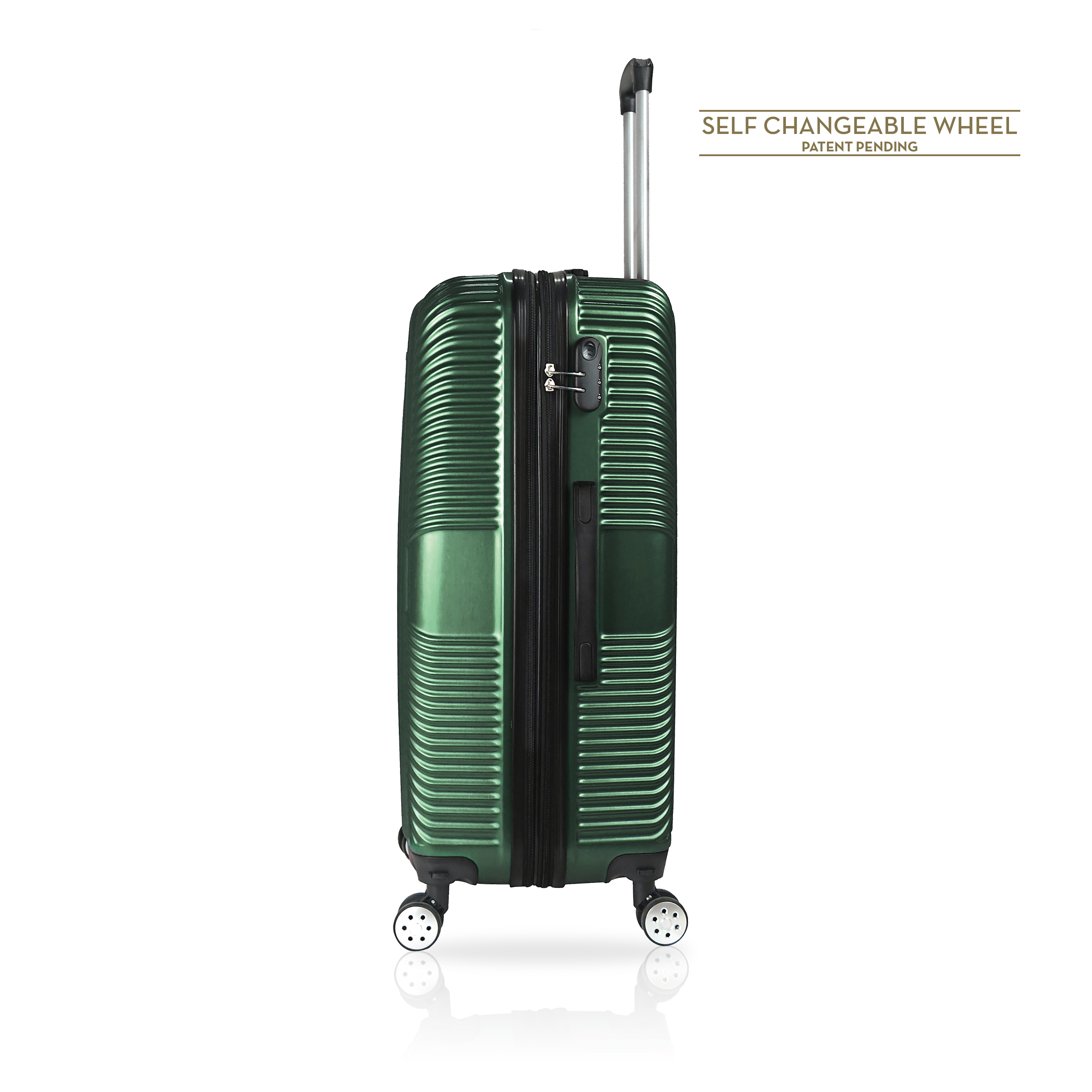 TUCCI Italy SPECIALI 32" Detachable Large Spinner Wheel Suitcase