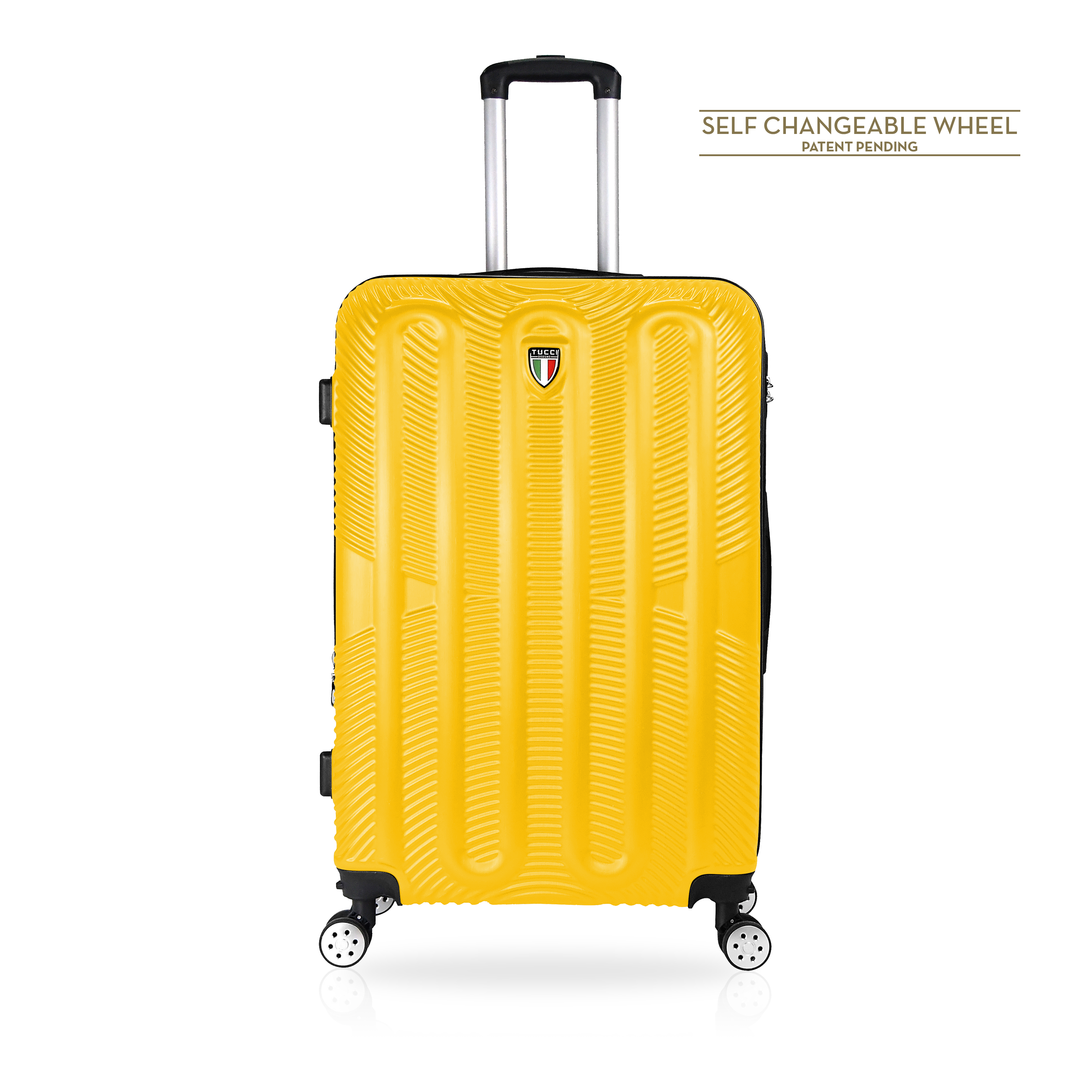 TUCCI Italy SPECIALI 32" Detachable Large Spinner Wheel Suitcase