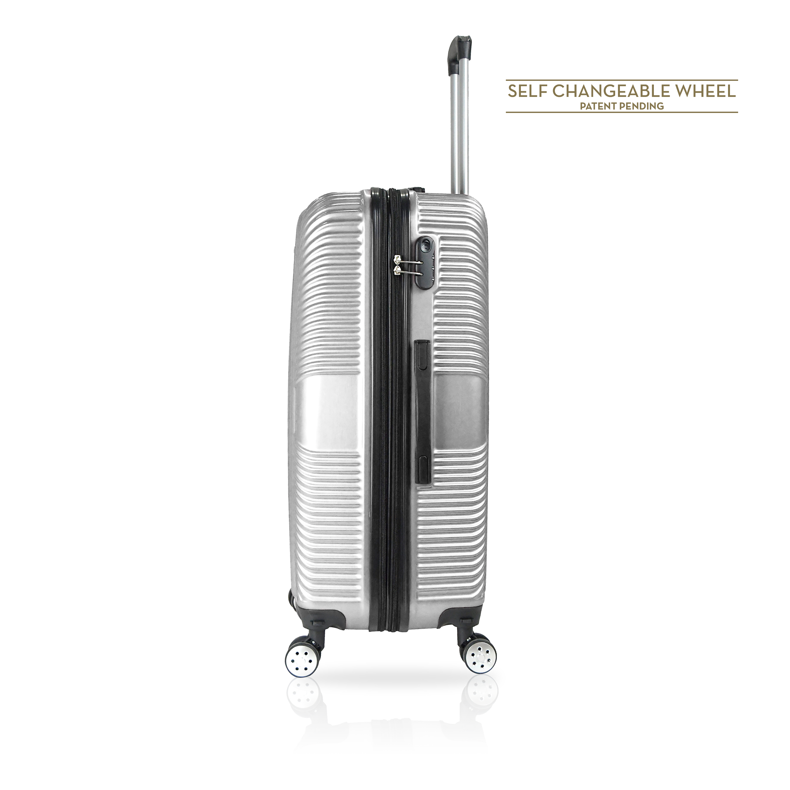 TUCCI Italy SPECIALI 32" Detachable Large Spinner Wheel Suitcase
