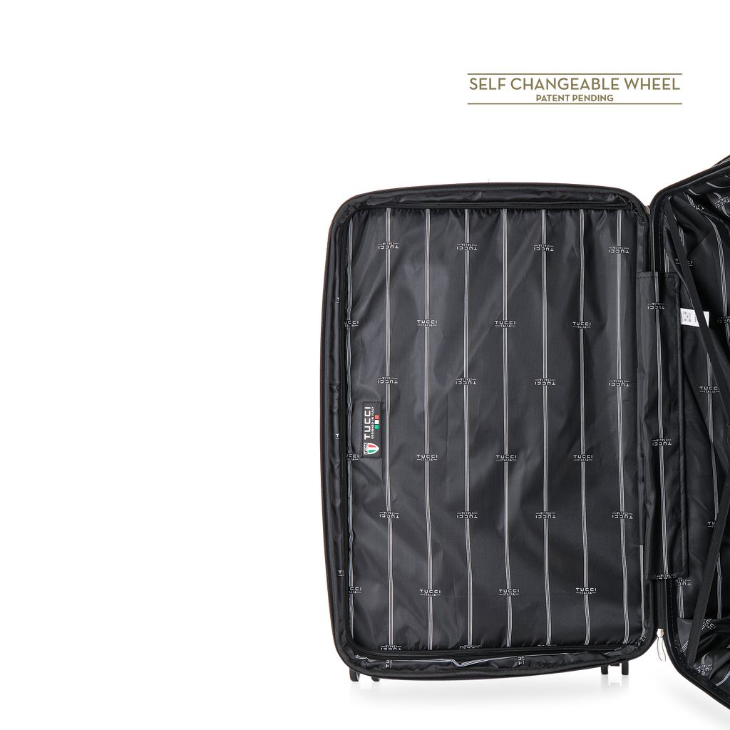 TUCCI Italy VOLANT 20" Spinner Wheel Luggage Suitcase