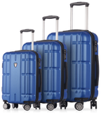 TUCCI Italy MASSA (20", 26", 30") - 03 PC Set Spinner Wheeled Suitcase Collection