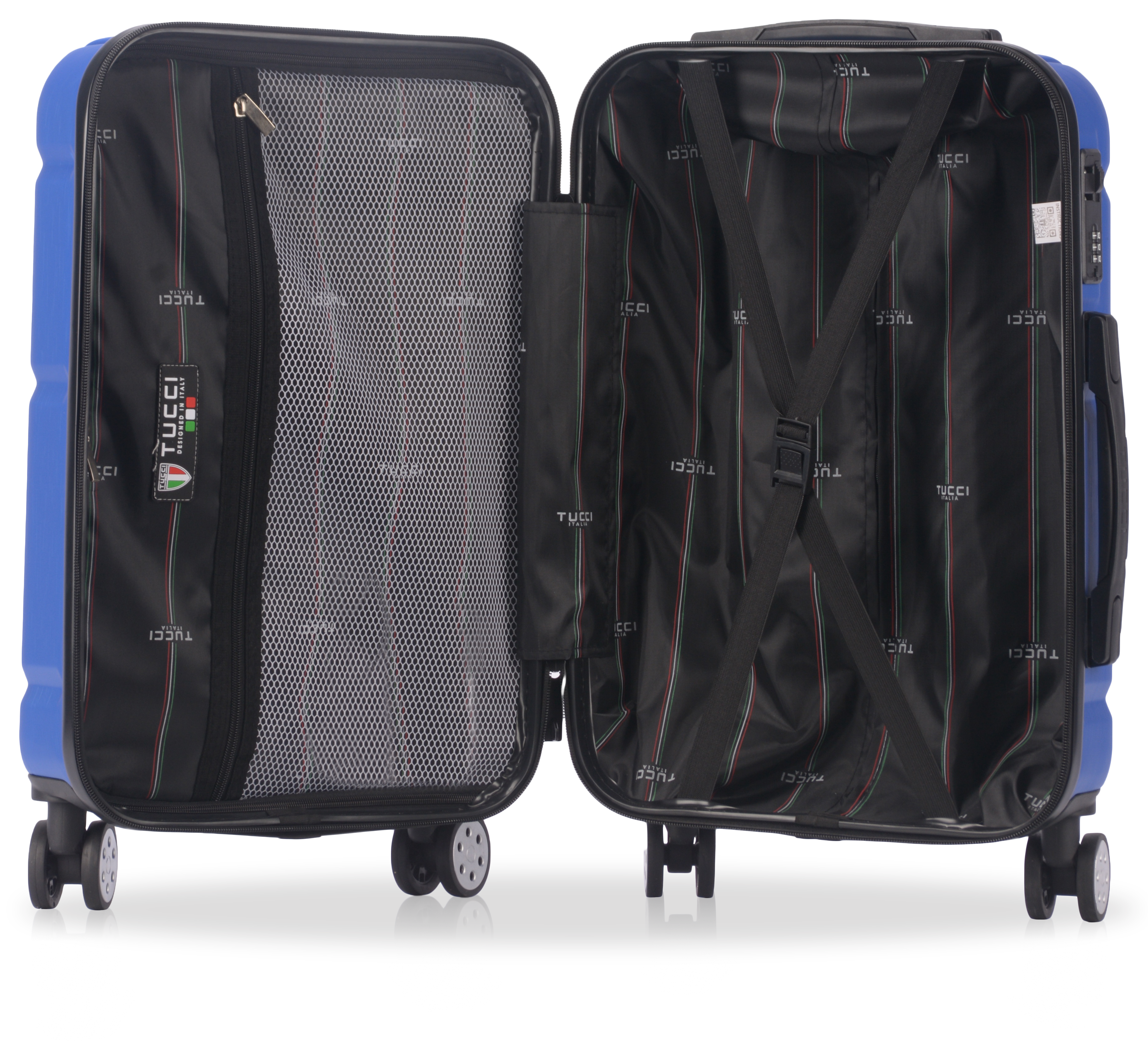 TUCCI Italy MASSA (20", 26", 30") - 03 PC Set Spinner Wheeled Suitcase Collection