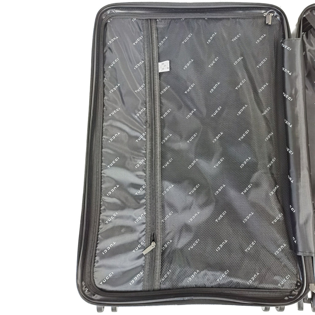 TUCCI Italy STORTO 3PC Hardside Luggage Set (20", 24", 28")