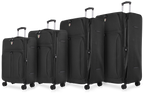 TUCCI Italy ALIANTE Set of 4 (18", 24", 28") 4-Wheeled Travel Suitcase