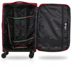TUCCI Italy ALIANTE Set of 4 (18", 24", 28") 4-Wheeled Travel Suitcase