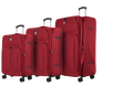 TUCCI Italy ALIANTE Set of 4 (18", 24", 28") 4-Wheeled Travel Suitcase