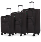 TUCCI Italy VOLO 3 PC (20", 26", 30") Expandable Travel Suitcase