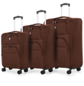 TUCCI Italy VOLO 3 PC (20", 26", 30") Expandable Travel Suitcase