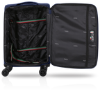 TUCCI Italy VOLO 3 PC (20", 26", 30") Expandable Travel Suitcase