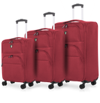 TUCCI Italy VOLO 3 PC (20", 26", 30") Expandable Travel Suitcase