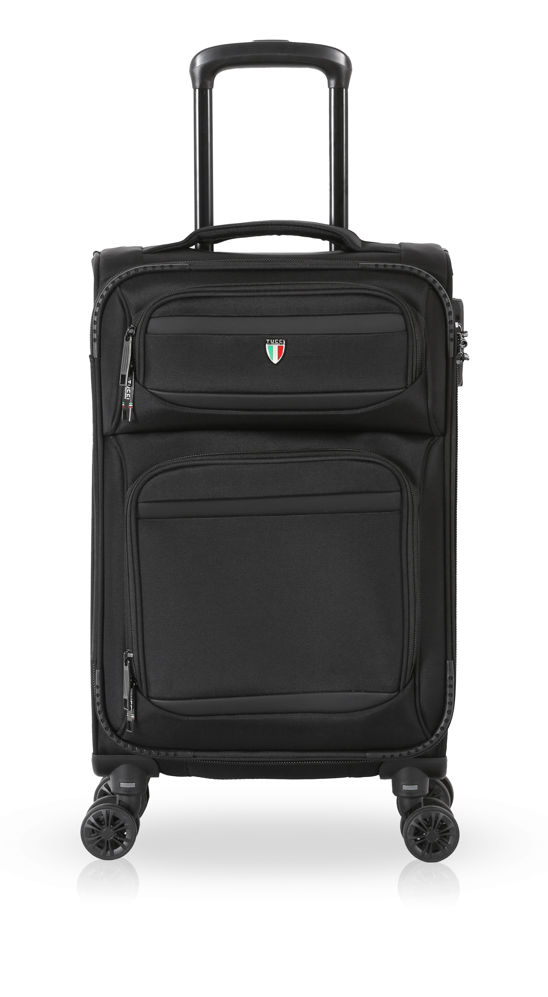 TUCCI Italy SUPREMA (20", 27", 29") Softside Detachable Wheel Luggage Set