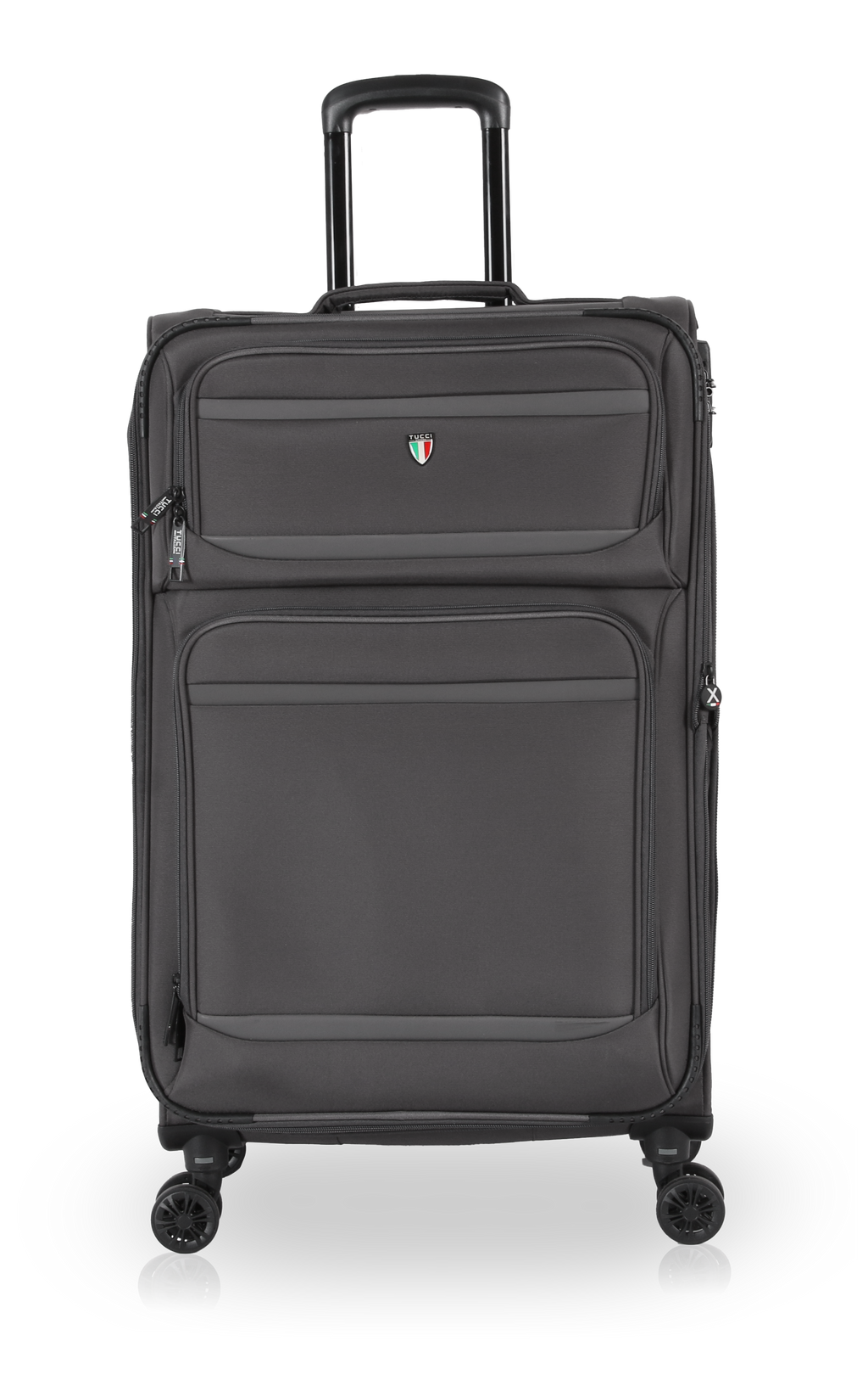 TUCCI Italy SUPREMA (20", 27", 29") Softside Detachable Wheel Luggage Set