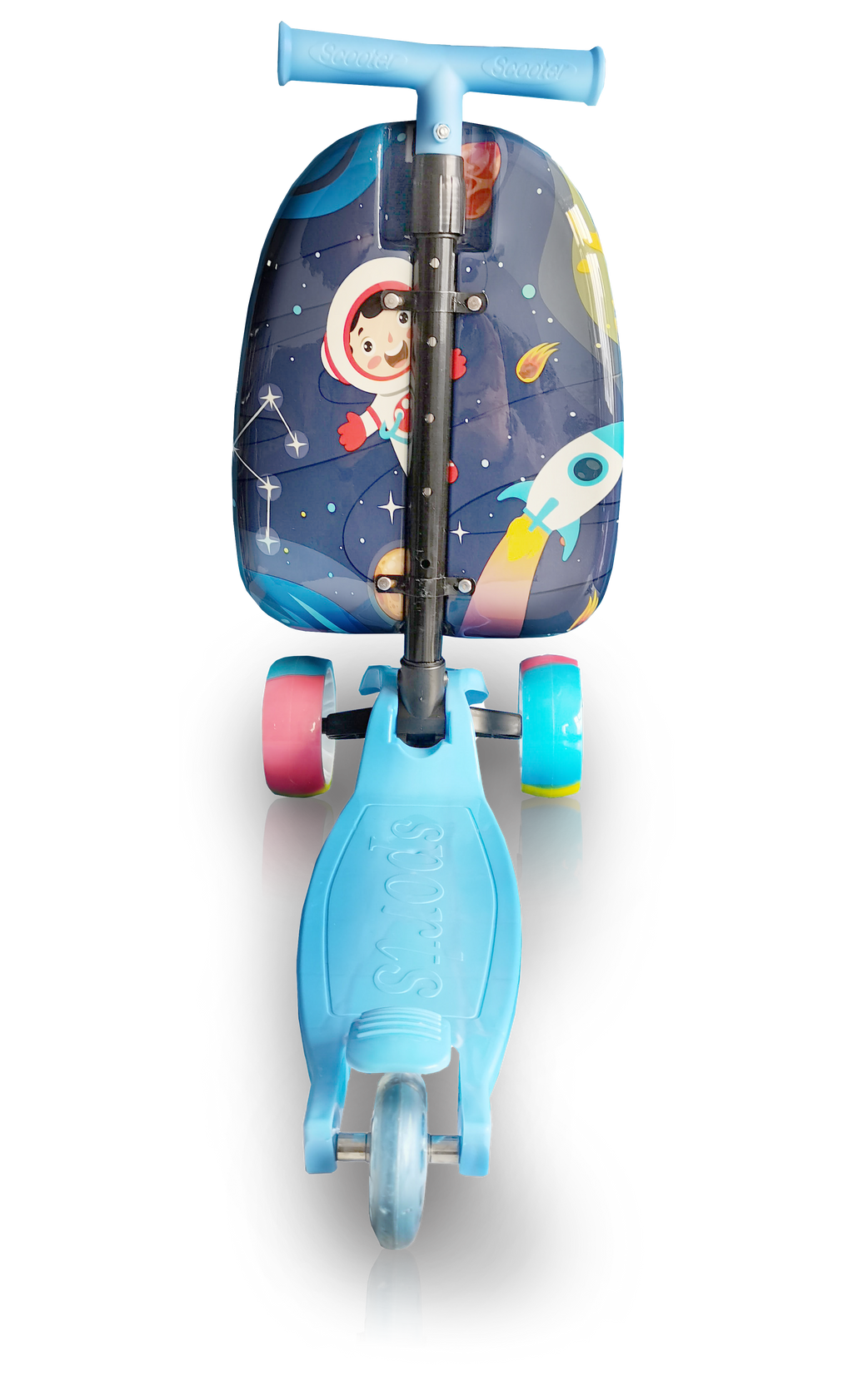 TUCCI Italy GALAXY KID Scooter Style Kids Suitcase