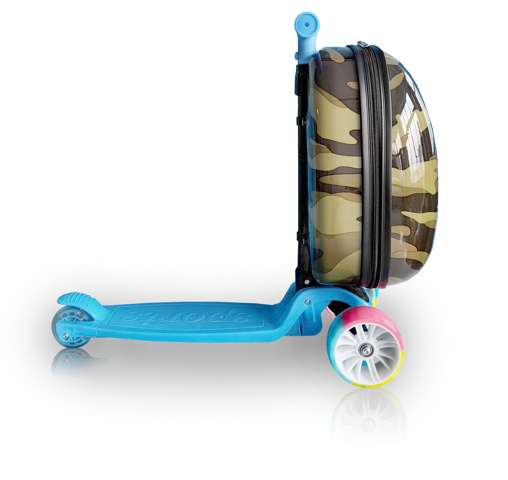 TUCCI Italy LIL' TROOPER Scooter Style Kids Suitcase