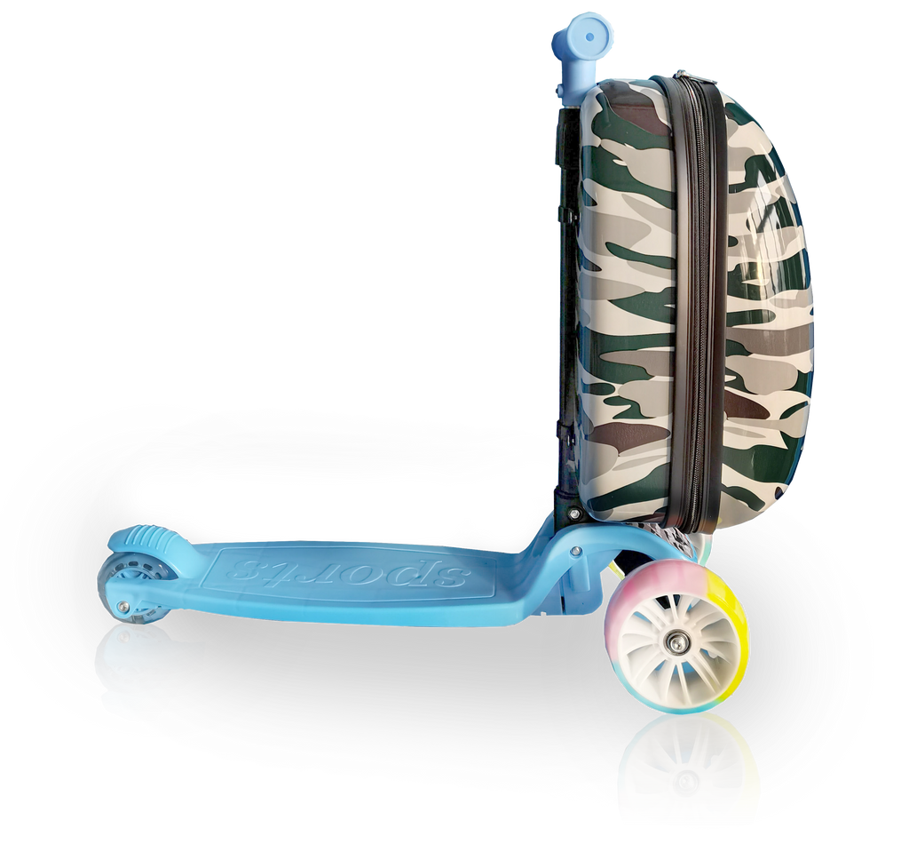 TUCCI Italy LIL' CADET Scooter Style Kids Suitcase