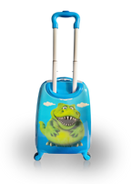 TUCCI Italy REX DINO 18" Spinner Wheel Children Suitcase