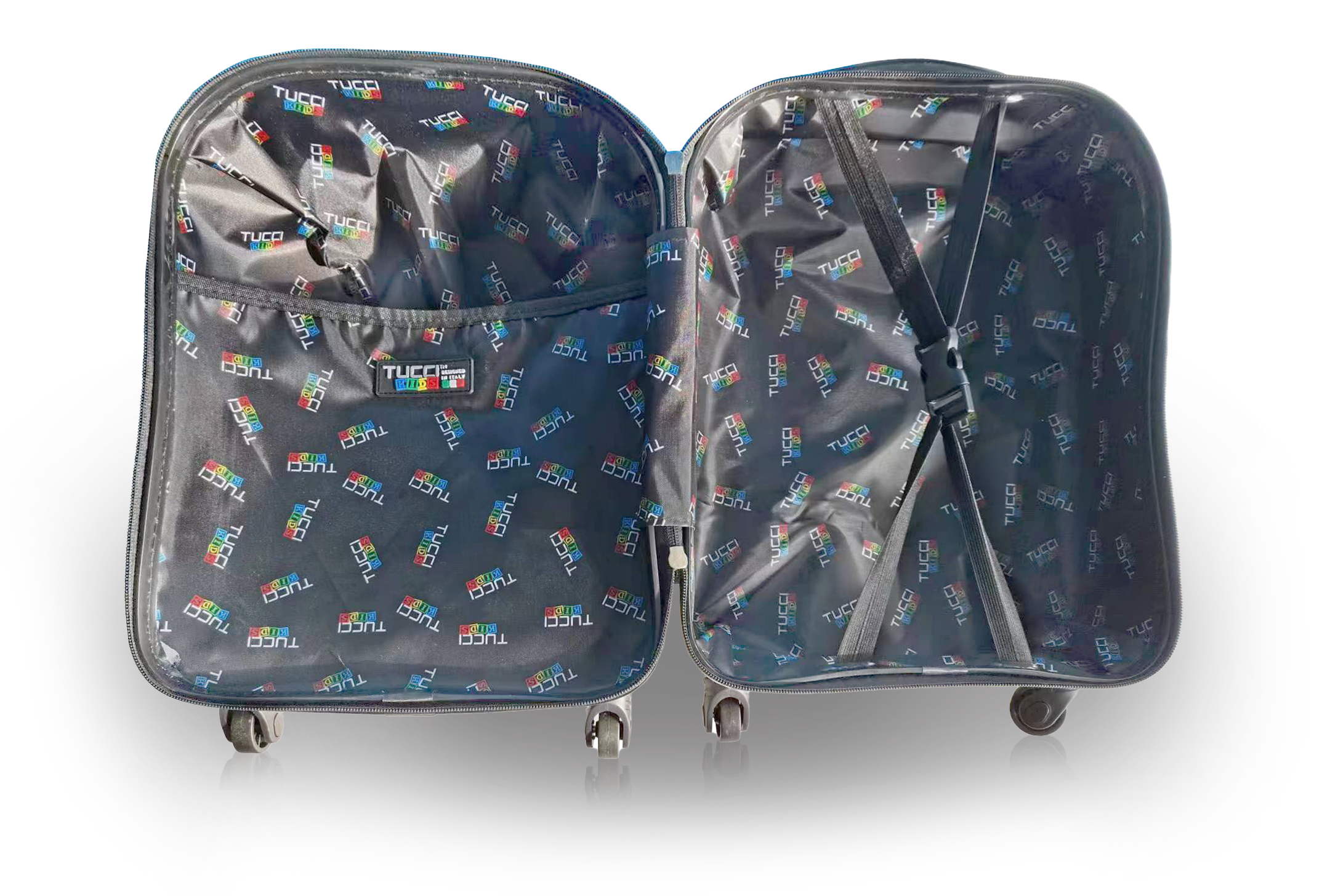 TUCCI Italy ROBO KID 18" Spinner Wheel Children Suitcase