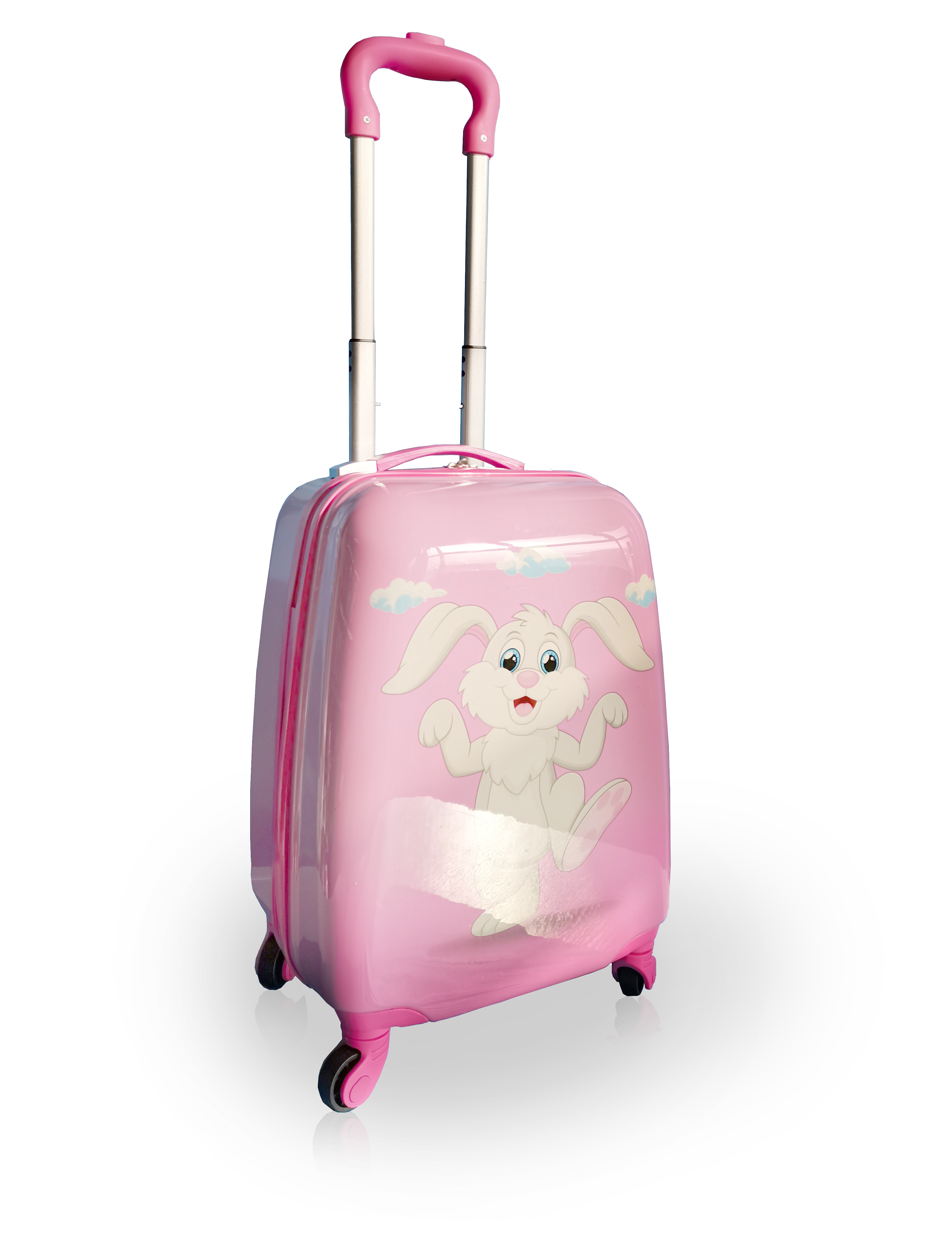 TUCCI Italy HAPPY BUNNY 18" Spinner Wheel Children Suitcase