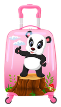 TUCCI Italy PEPPY PANDA 18" Spinner Wheel Children Suitcase