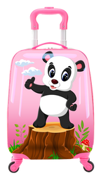 TUCCI Italy PEPPY PANDA 18" Spinner Wheel Children Suitcase