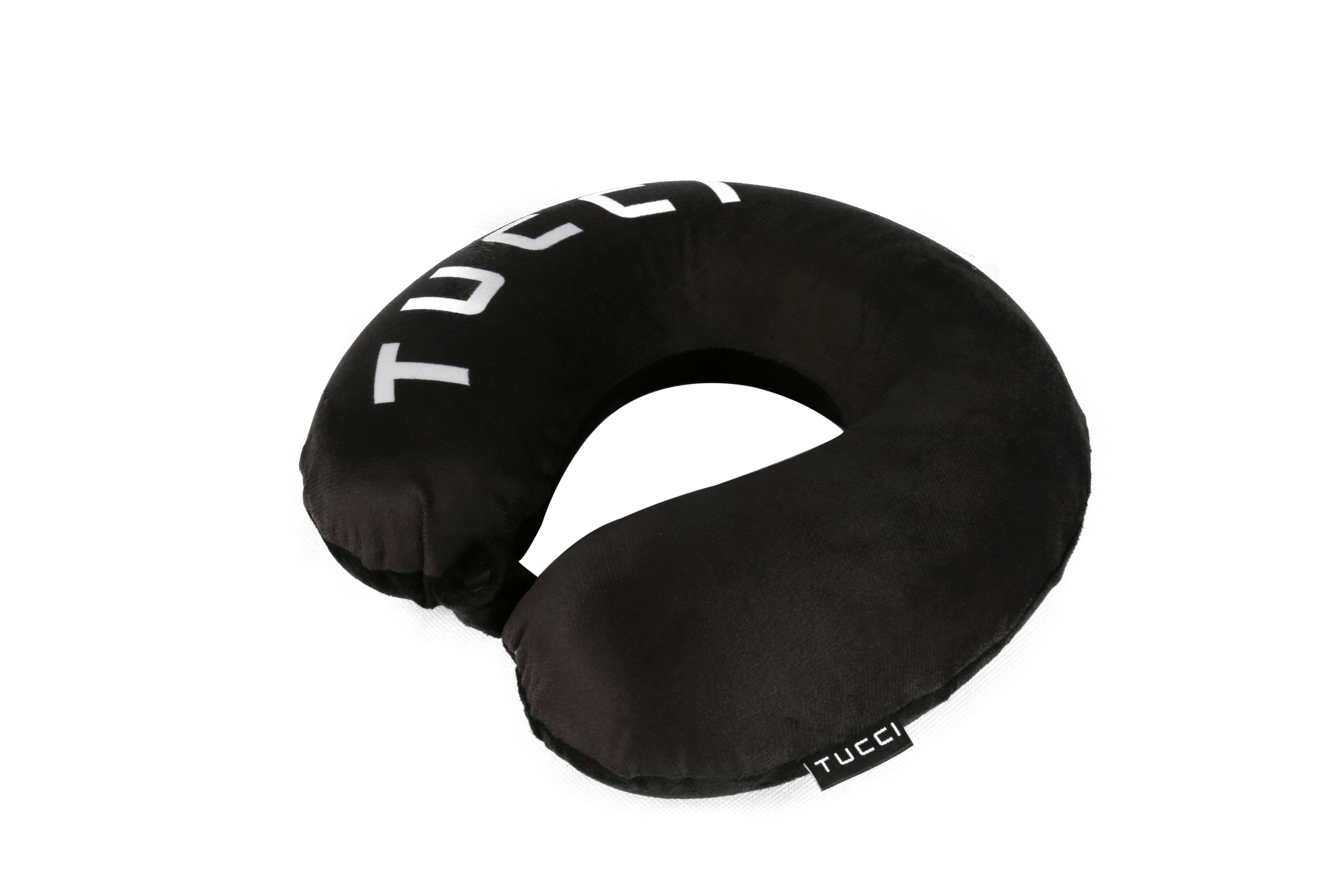 Memory Foam Travel Pillow - Orange