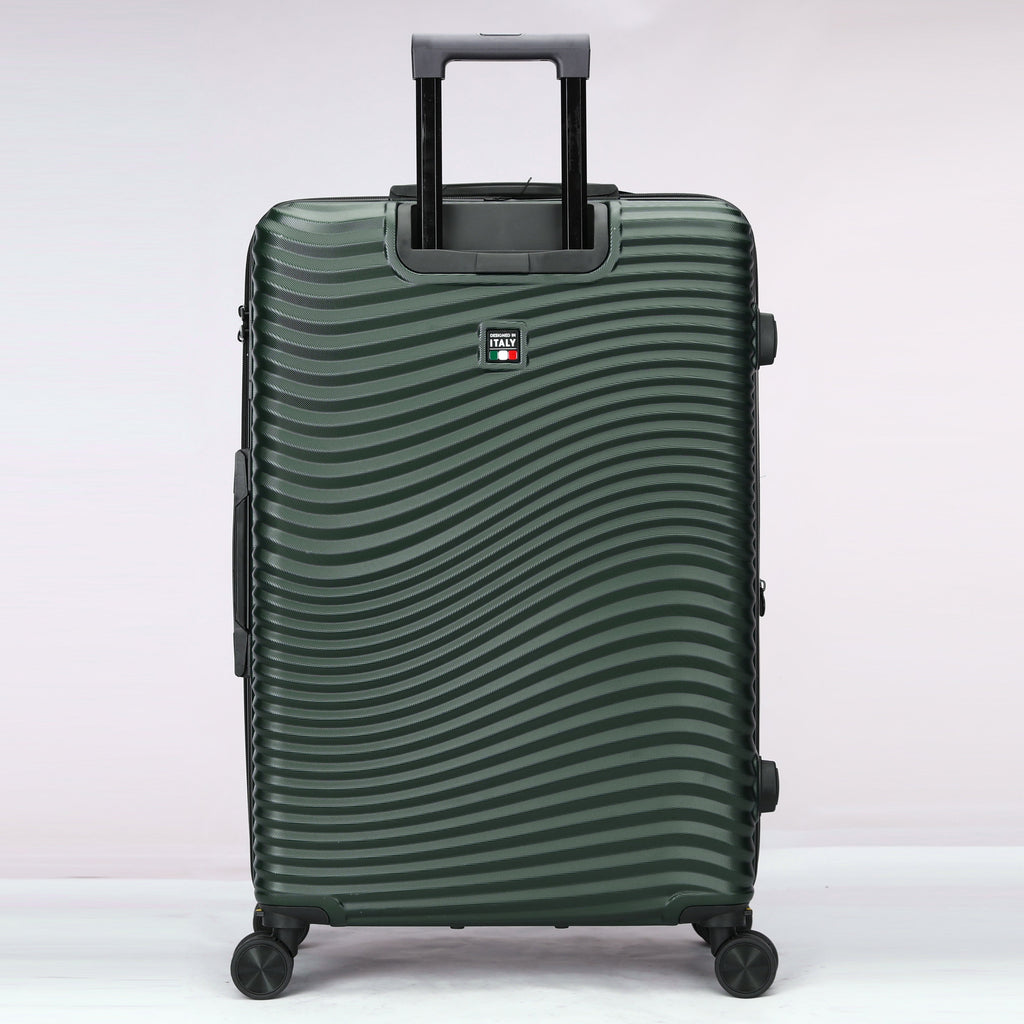 Tucci Italy Spettro 3-Piece Expandable Hardside Spinner Luggage Set, 20/28/30 Inches