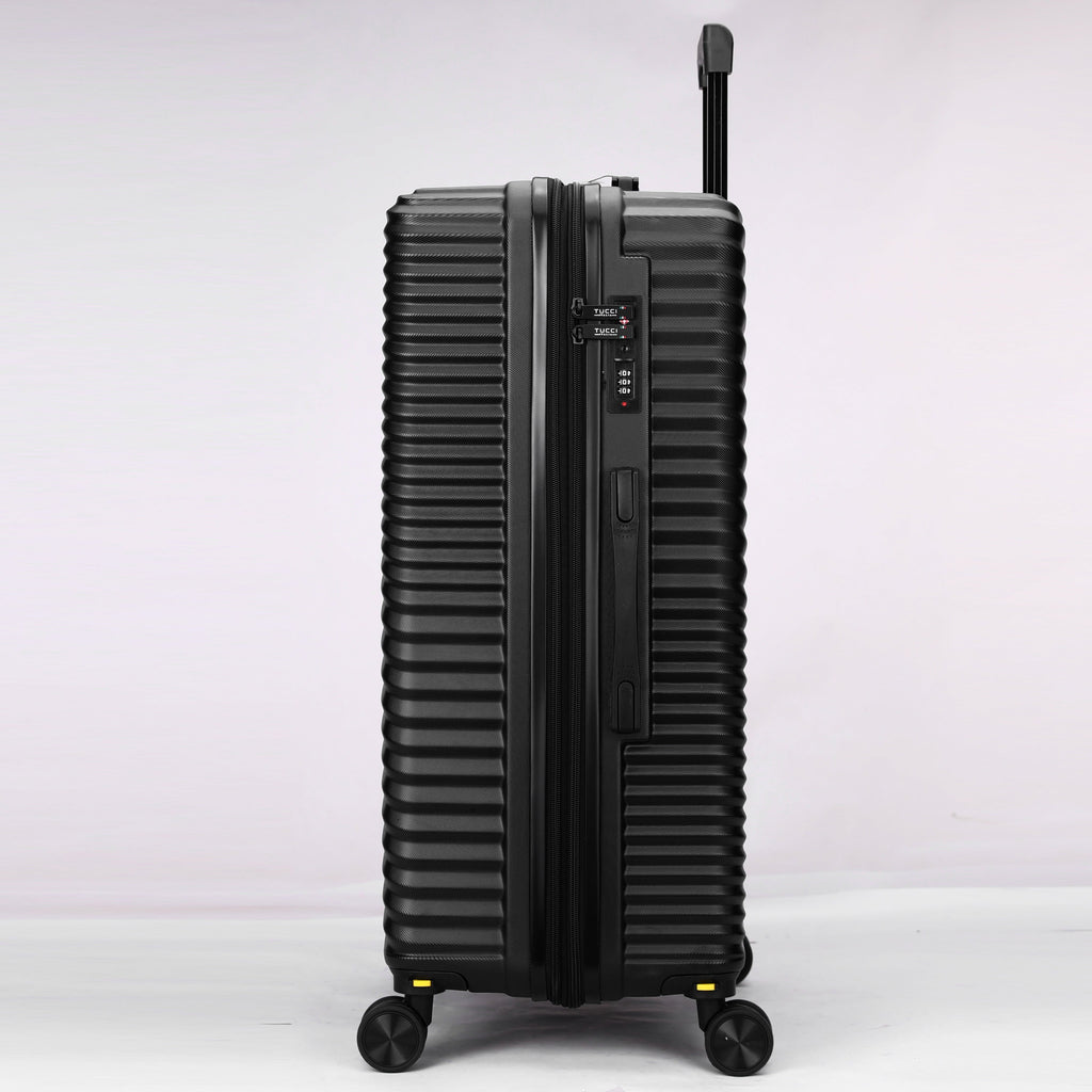 Tucci Italy Spettro 3-Piece Expandable Hardside Spinner Luggage Set, 20/28/30 Inches