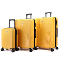 Tucci Italy Spettro 3-Piece Expandable Hardside Spinner Luggage Set, 20/28/30 Inches