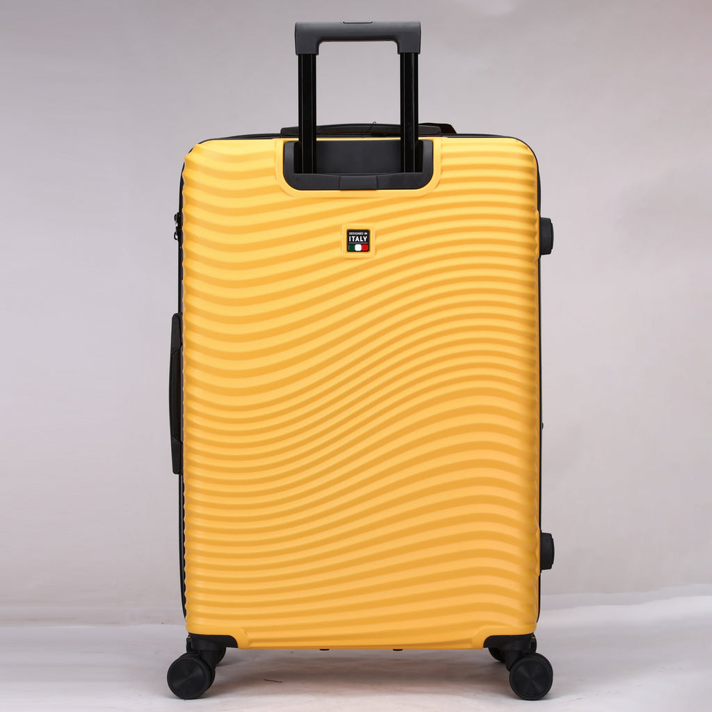Tucci Italy Spettro 3-Piece Expandable Hardside Spinner Luggage Set, 20/28/30 Inches