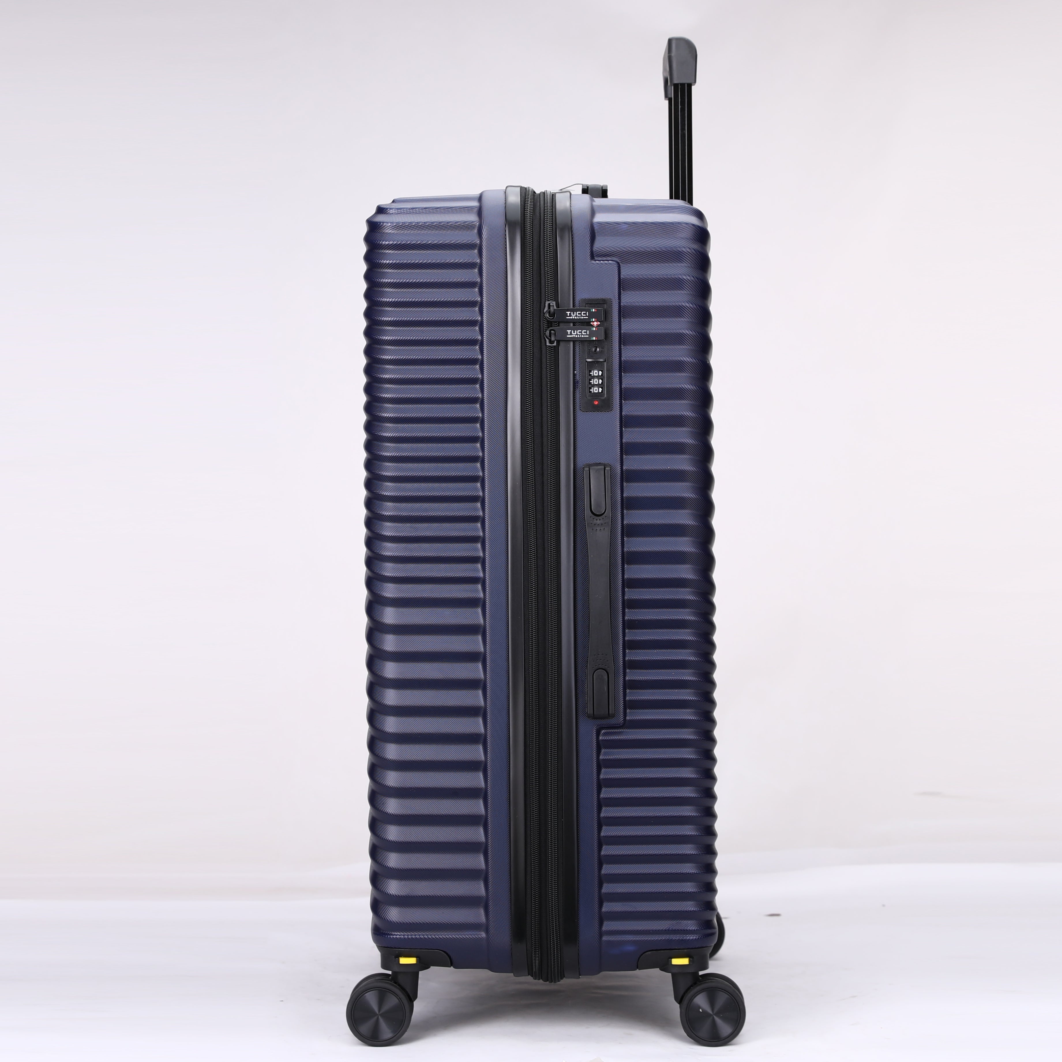 Tucci Italy Spettro 3-Piece Expandable Hardside Spinner Luggage Set, 20/28/30 Inches