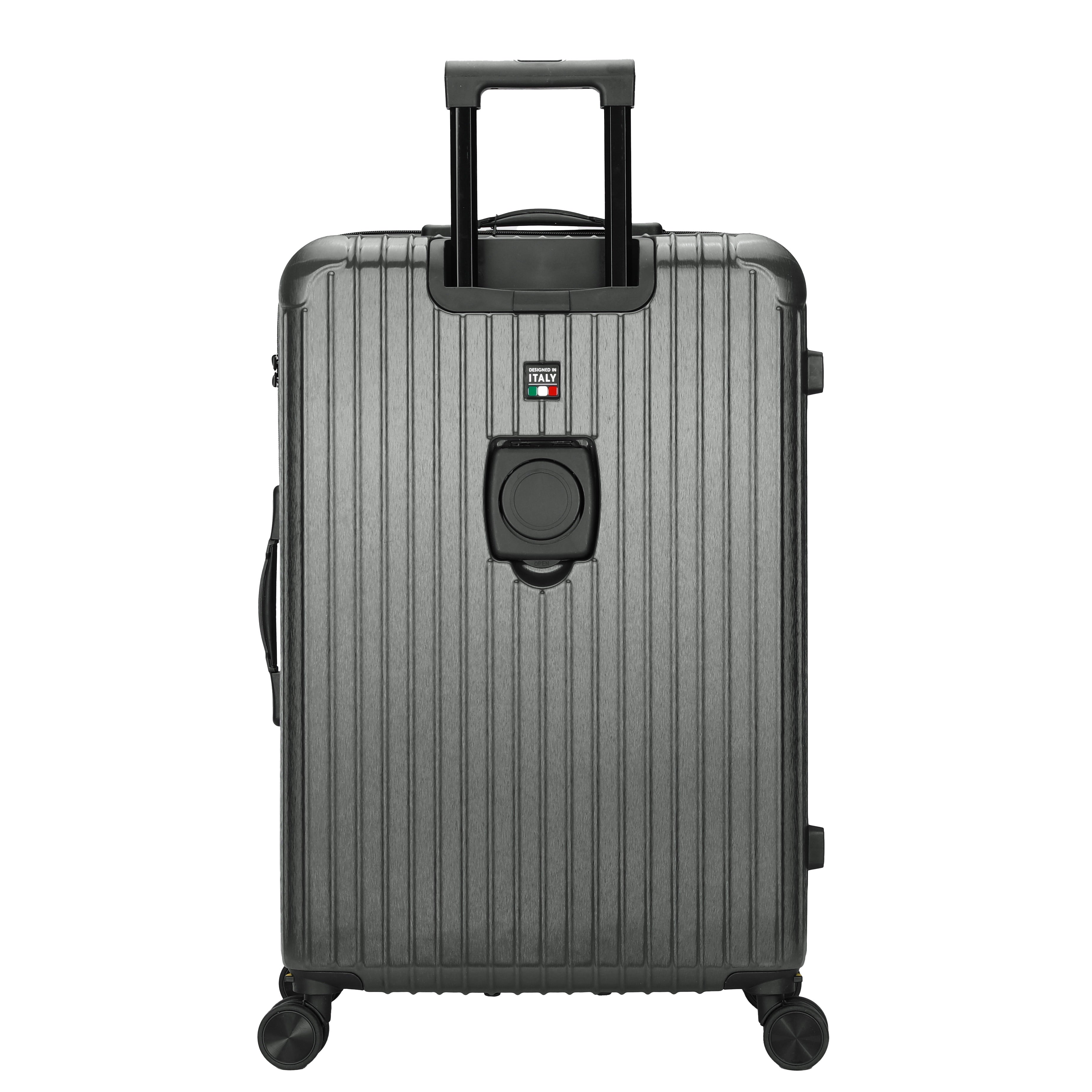 TUCCI LINEA  3-Piece Expandable Hardside Spinner Luggage Set, 20/28/30 Inches