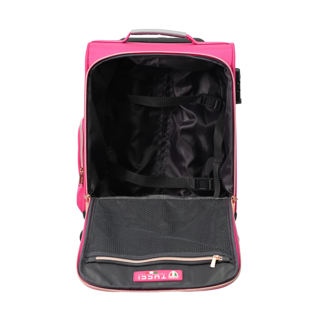 Tucci Abito 16" Underseat Carry On Luggage