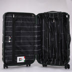 Tucci British Camo Expandable Hardside Spinner Luggage Set, 20/28/30 Inches