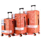 Tucci British Camo Expandable Hardside Spinner Luggage Set, 20/28/30 Inches