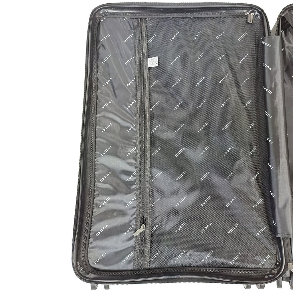 TUCCI Italy STORTO 3PC Hardside Luggage Set (20", 24", 28")