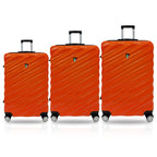 TUCCI Italy STORTO 3PC Hardside Luggage Set (20", 24", 28")