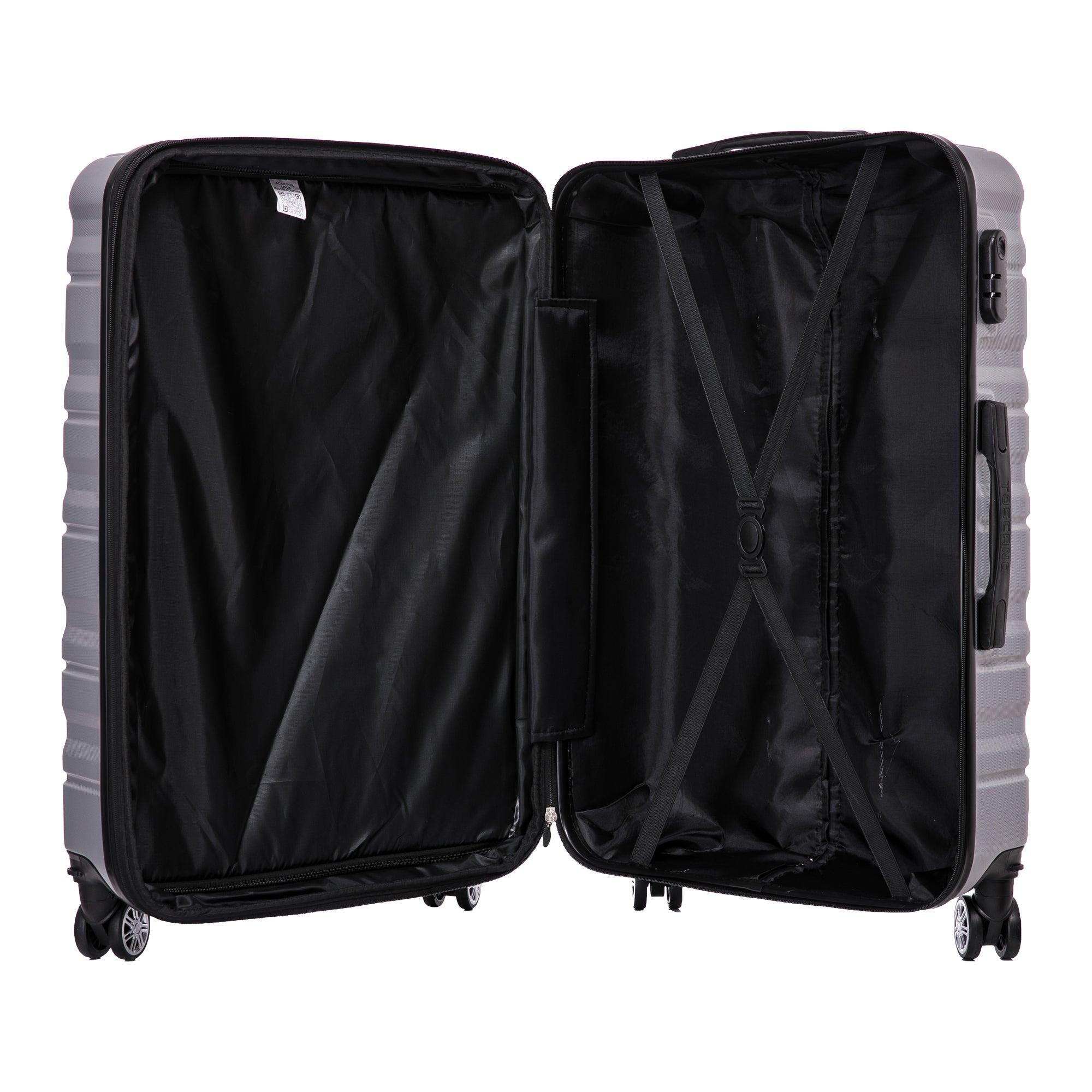TUCCI Italy GIROVITA 3PC Hardside Luggage Set (20", 24", 28")