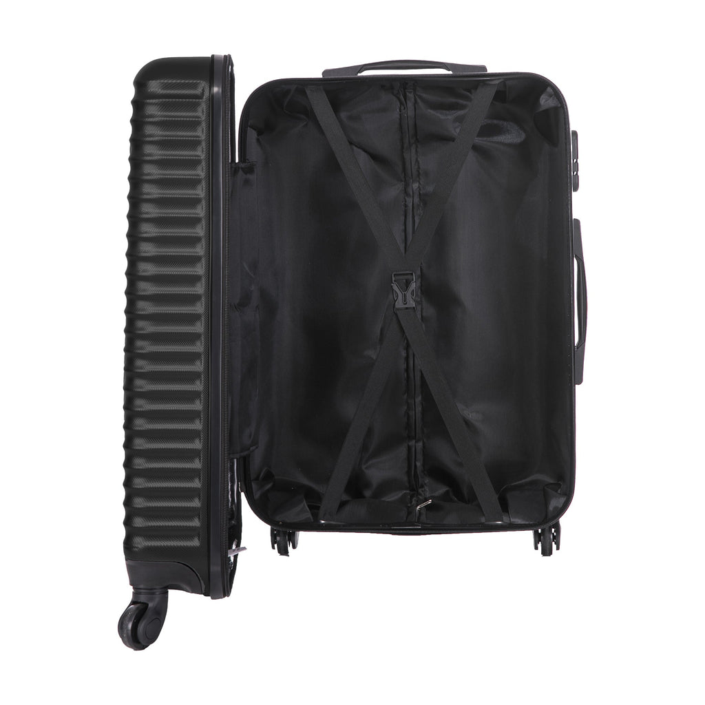 TUCCI Italy TRAVOLA 3PC Hardside Luggage Set (20", 24", 28")