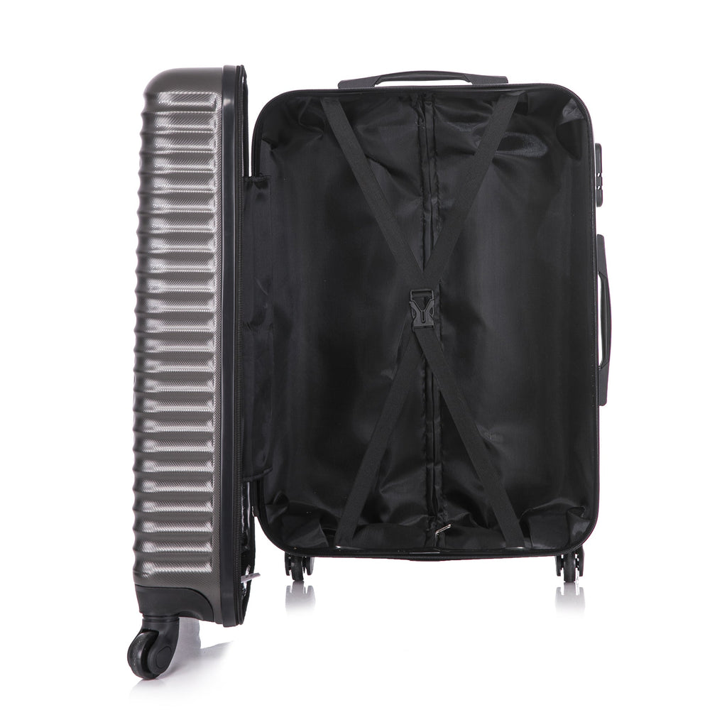 TUCCI Italy TRAVOLA 3PC Hardside Luggage Set (20", 24", 28")
