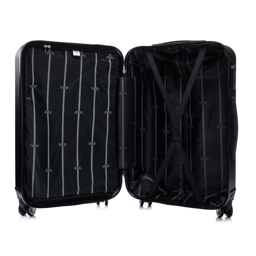 TUCCI Italy LUSTRIA 3PC Hardside Luggage Set (20", 24", 28")
