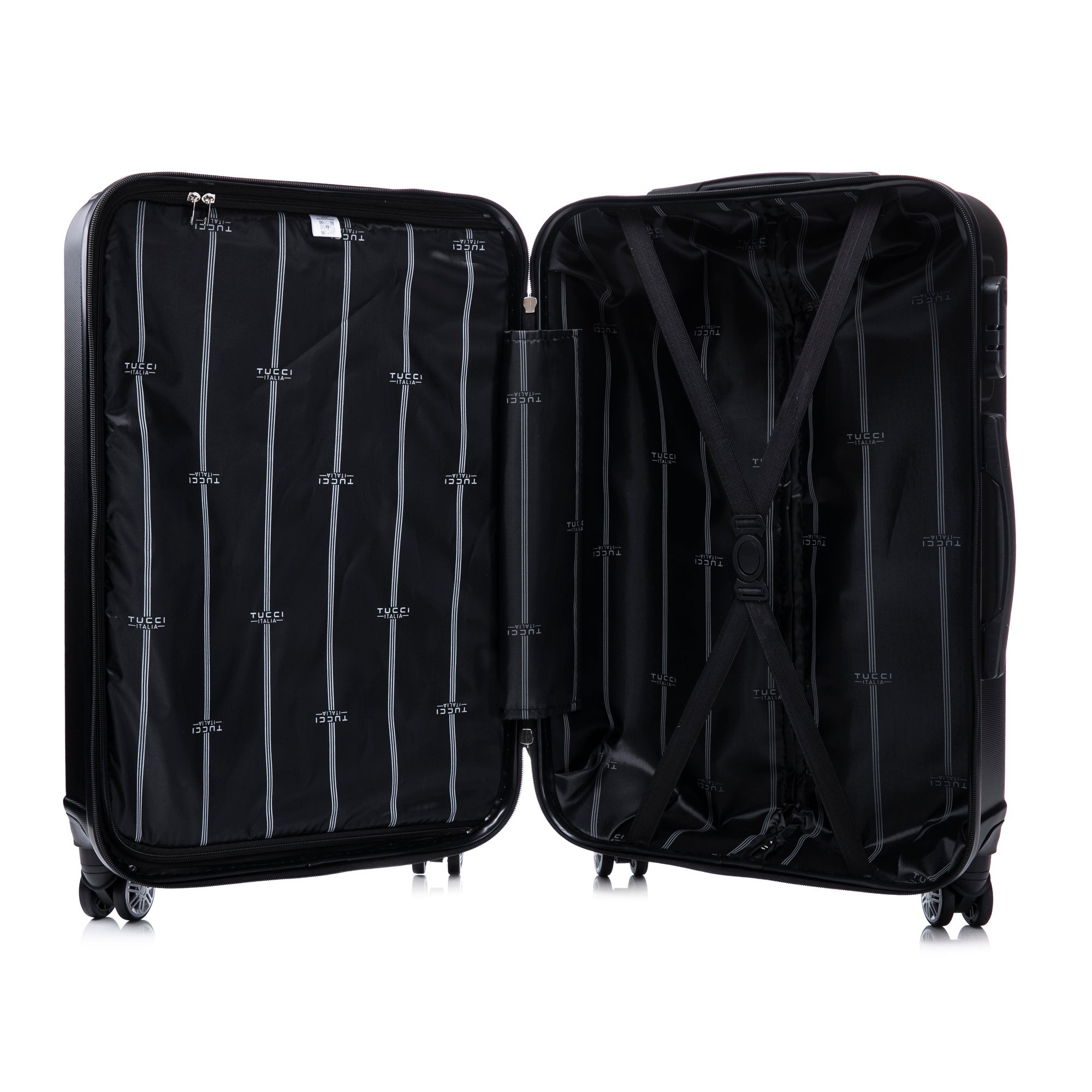 TUCCI Italy LUSTRIA 3PC Hardside Luggage Set (20", 24", 28")