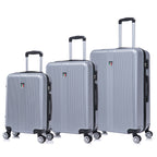 TUCCI Italy LUSTRIA 3PC Hardside Luggage Set (20", 24", 28")